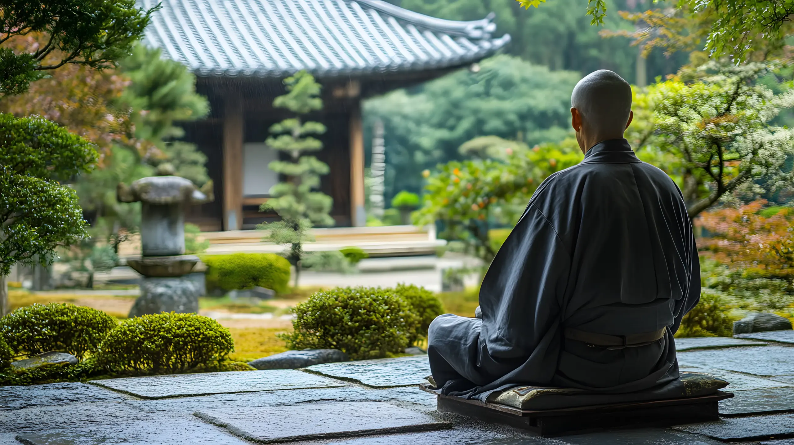 Private Zazen Meditation Experience at a Zen Temple